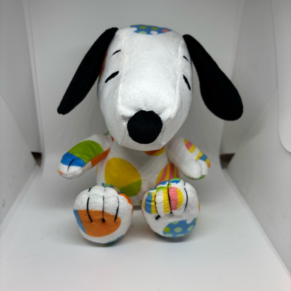 Hallmark Colorful Polka Dot Stuffed Dog